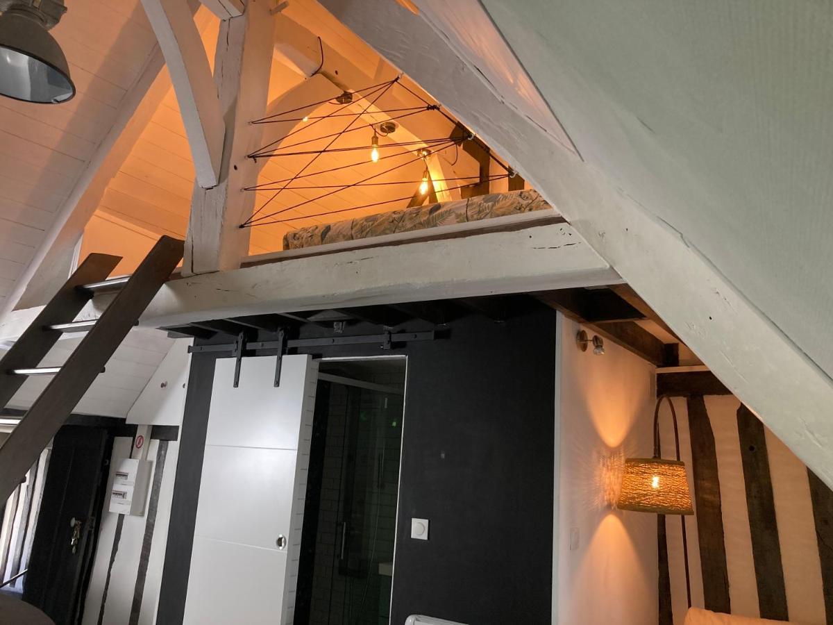La Luciole Apartment Honfleur Bagian luar foto