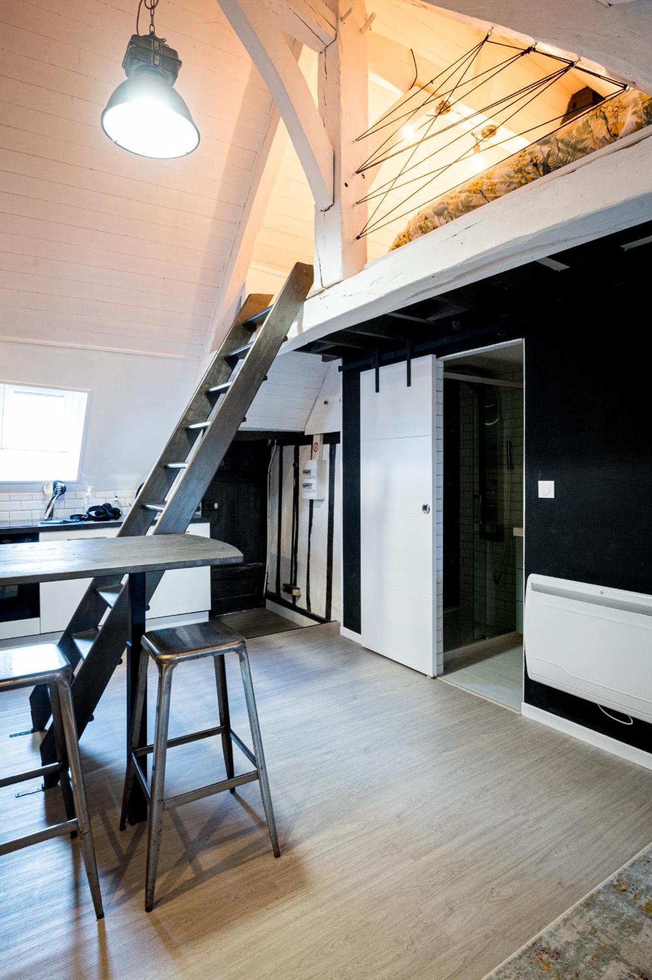 La Luciole Apartment Honfleur Bagian luar foto
