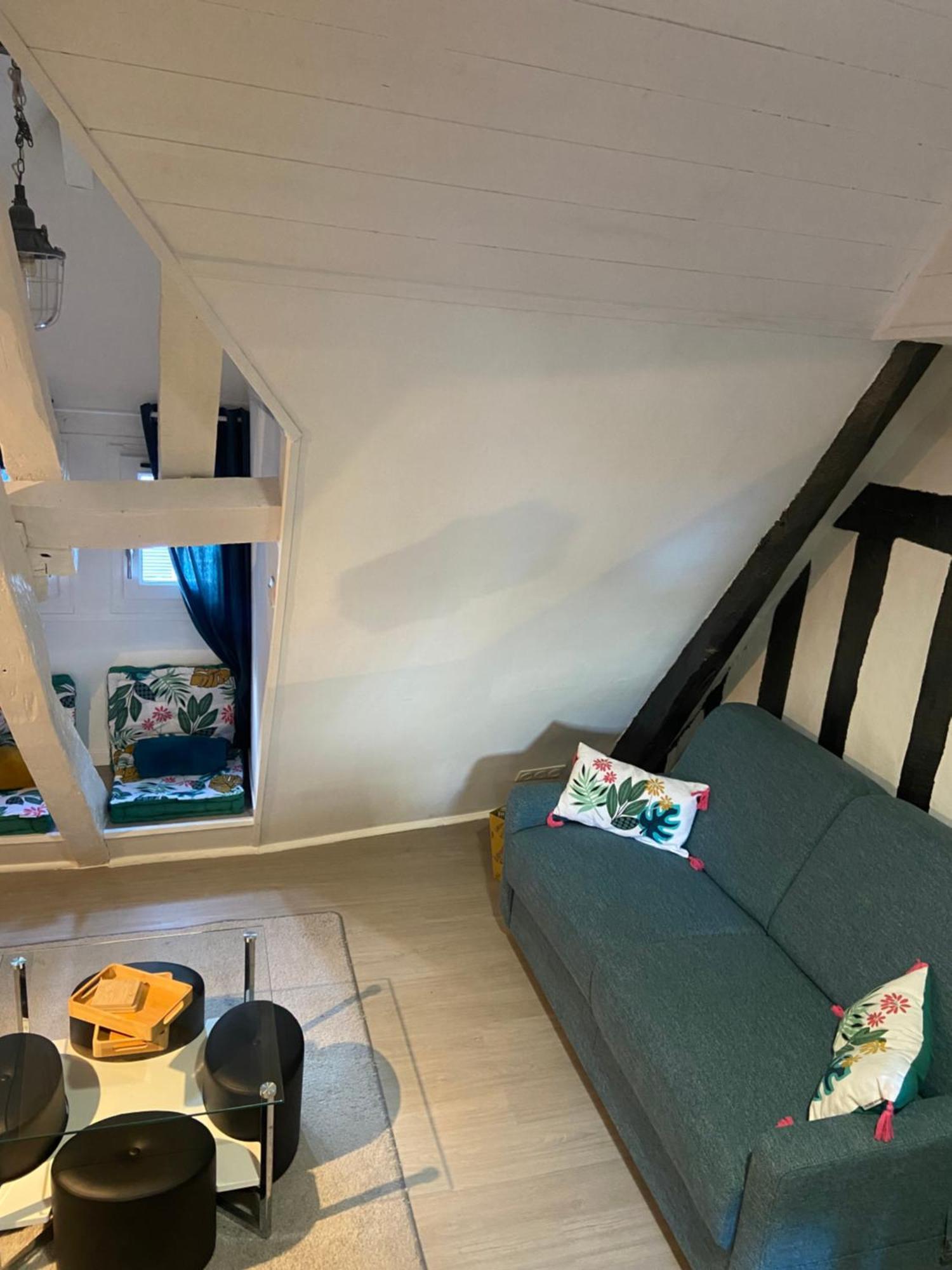 La Luciole Apartment Honfleur Bagian luar foto