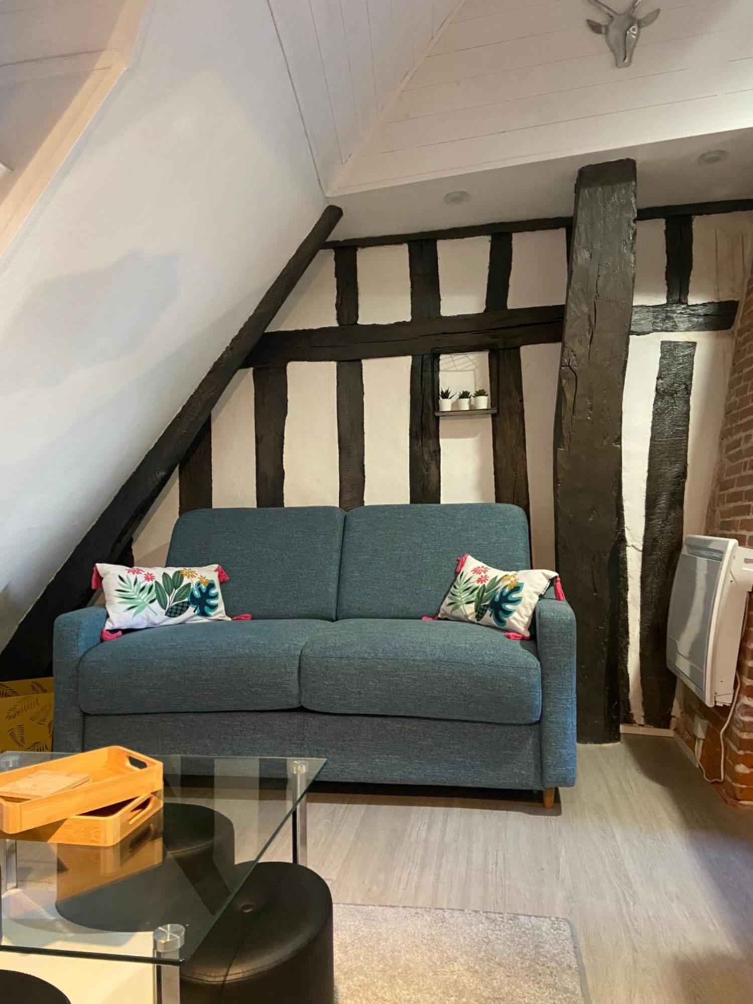 La Luciole Apartment Honfleur Bagian luar foto